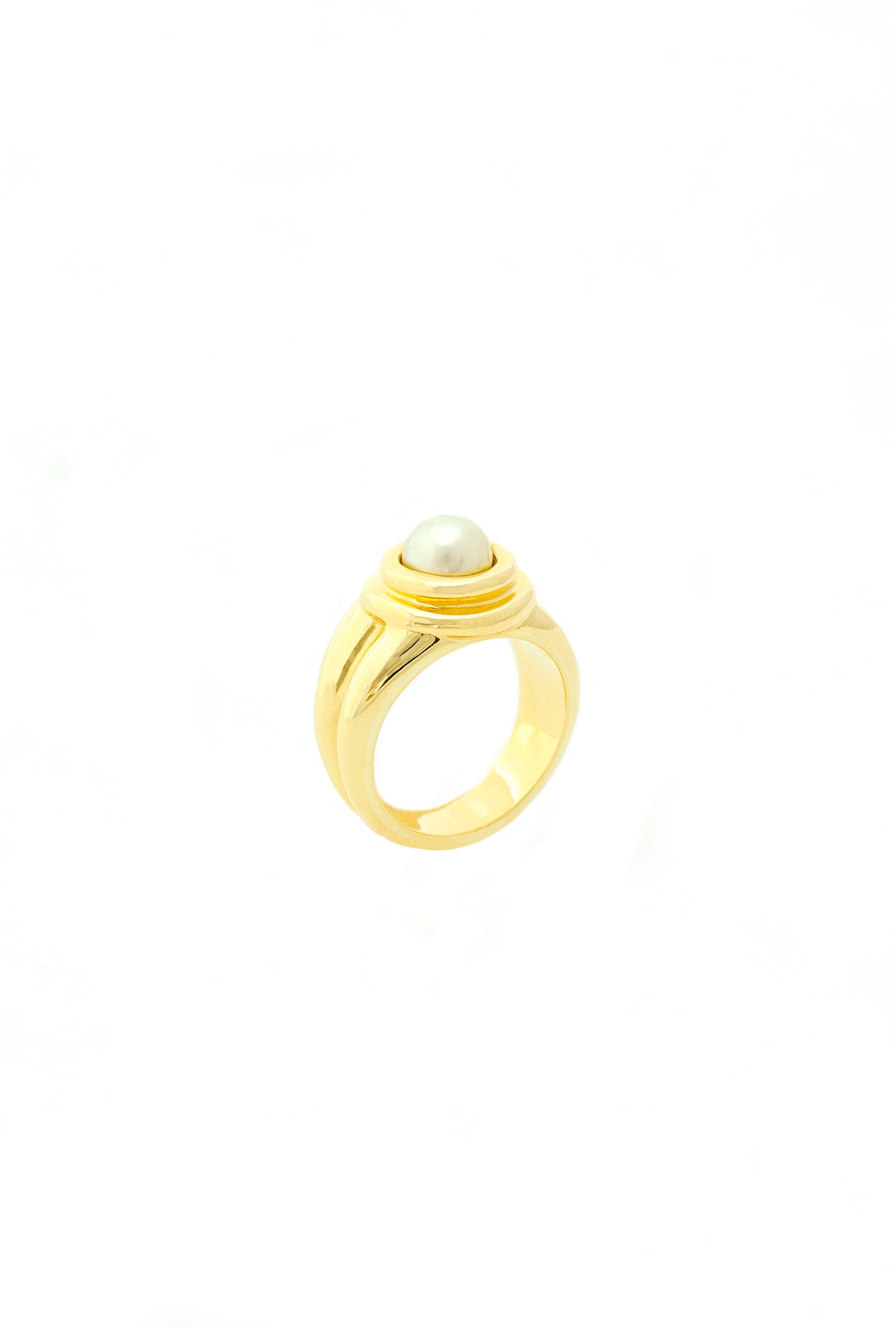 18K Gold Pearl Wrap Ring – Beautiful Earth Boutique
